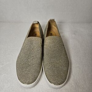 Michael Kors Gold Slip-On Loafers for Women